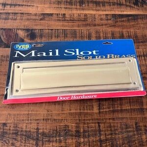 Solid Brass Mail Slot Door hardware